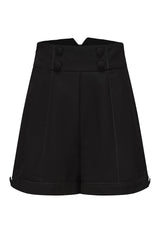 Black [Eternal Silent Proxy] Vintage Prince Lolita Shorts - Black - 1
