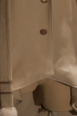 Beige [Clock of Reincarnation Cycles] Cat Ears Magic Hooded Sweet Lolita Coat Cloak - Product - 10