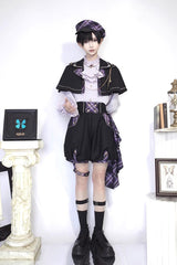 Queen Chess Game Ouji Fashion Military Cool Lolita Set 2 Colors - Product - 9