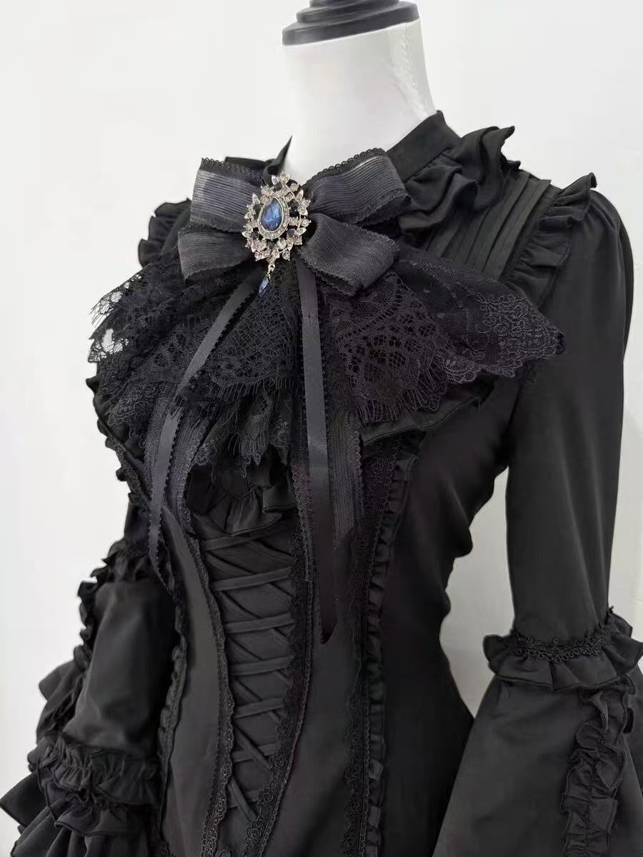 Immortal Bird Gothic Lolita skirt detail