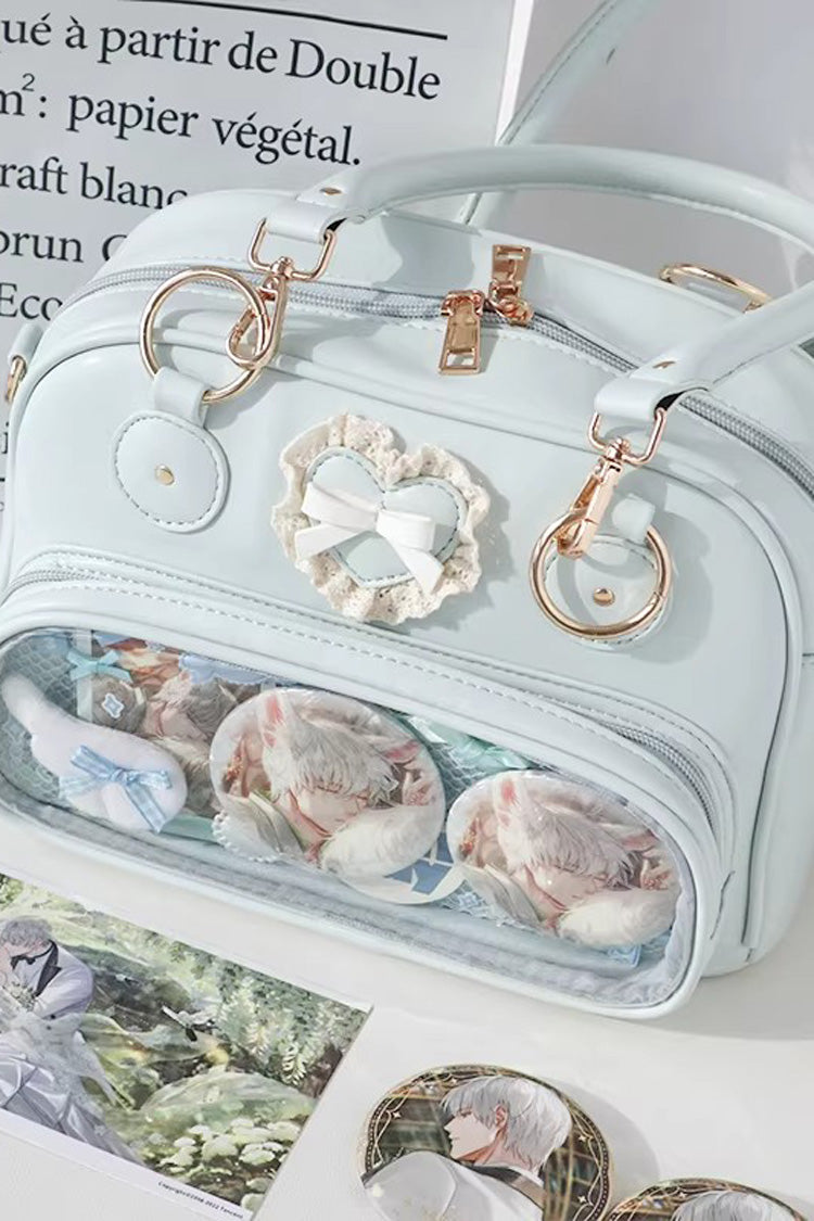 Sweet Anime-style Transparent Bow Japanese Lolita Itabag 5 Colors - Product - 6