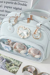 Sweet Anime-style Transparent Bow Japanese Lolita Itabag 5 Colors - Product - 6