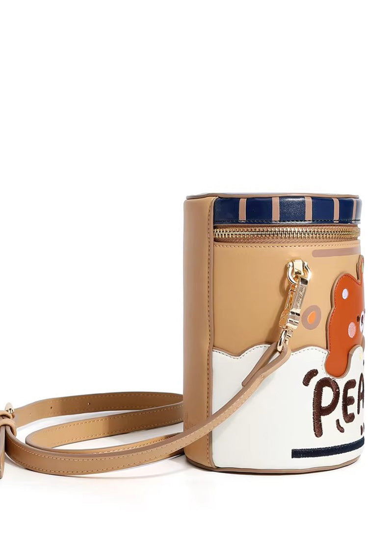 Multi-Color Embroidery Roaring Peanut Butter Sweet Lolita Bucket Bag - Product - 4