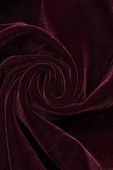 Black/Red Long Puff Sleeves Floral Embroidery Women's Gothic Coat - Product - 7