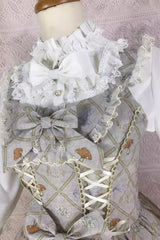 Dream Elf Print Ruffle Bowknot Sweet Lolita Jsk Dress 6 Colors - Product - 14