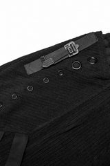 Black Doomsday Metal Stitching Corduroy Men's Steampunk Pants - Product - 5