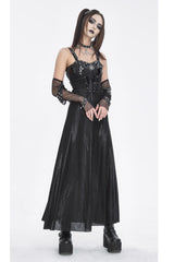 Black Buckle Strap Eyelets Womens Gothic Jsk Dress - Product - 3
