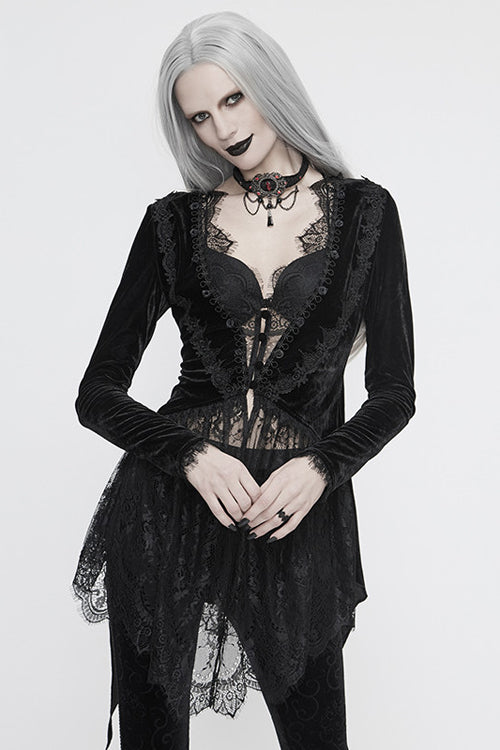 Black Knitted Mini Womens Jacket Dress - Product - 2