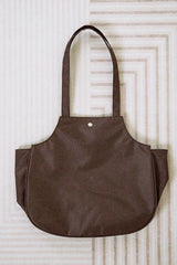 Brown Violin Embroidered Bow Chinese Inspired Vintage Lolita Shoulder Bag - Product - 2