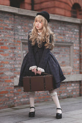 Princess Lost In The Fog Ruffle College Style Elegant Classic Lolita JSK Dress 2 Colors - Product - 2