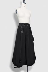 Black Functional Rabbit Cool and Handsome Ouji Lolita Pants - Black - 1