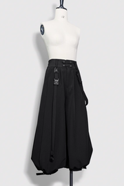 Black Functional Rabbit Cool and Handsome Ouji Lolita Pants - Black - 1