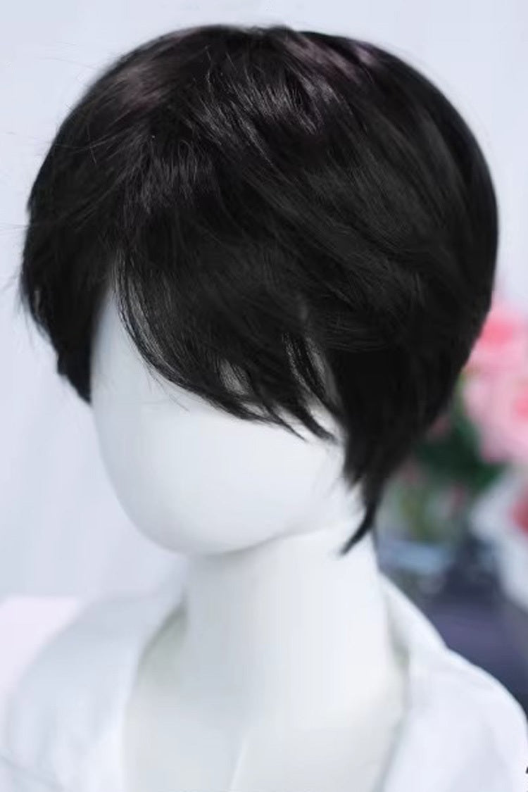 Natural Black Cool Androgynous Daily Lolita Wig - Product - 2