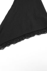 Black Vampire Elements Off Shoulder Long Sleeves Women's Gothic Blouse - Product - 7
