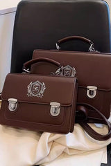 Messenger Bag Print Sweet Japanese College Style Lolita Handbag 2 Colors - Brown - 2