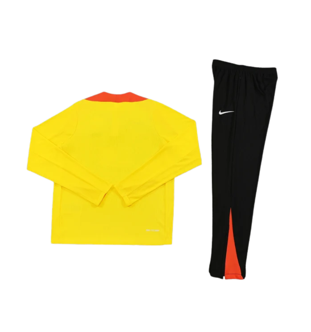 Brazil 2026 1/4 Zipper Tracksuit Yellow - view 2