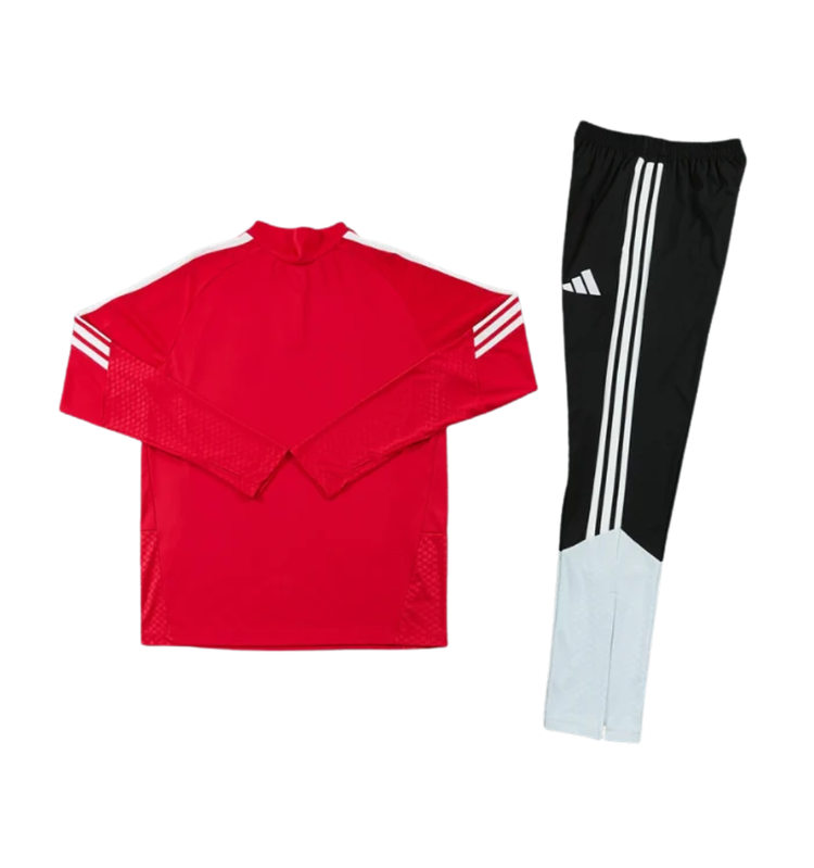 Spain 2026 1/4 Zipper Tracksuit Red - view 2