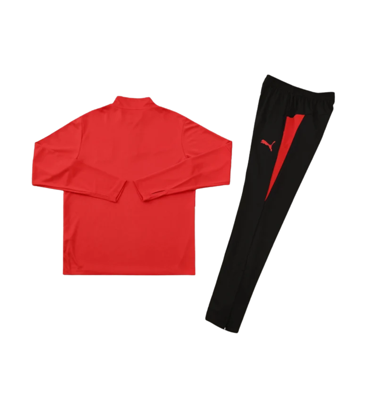 Portugal 2026 1/4 Zipper Tracksuit Red - view 2