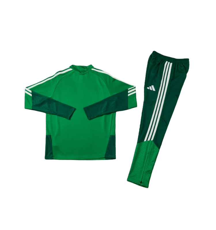 Algeria 2026 1/4 Zipper Tracksuit Green 商品画像