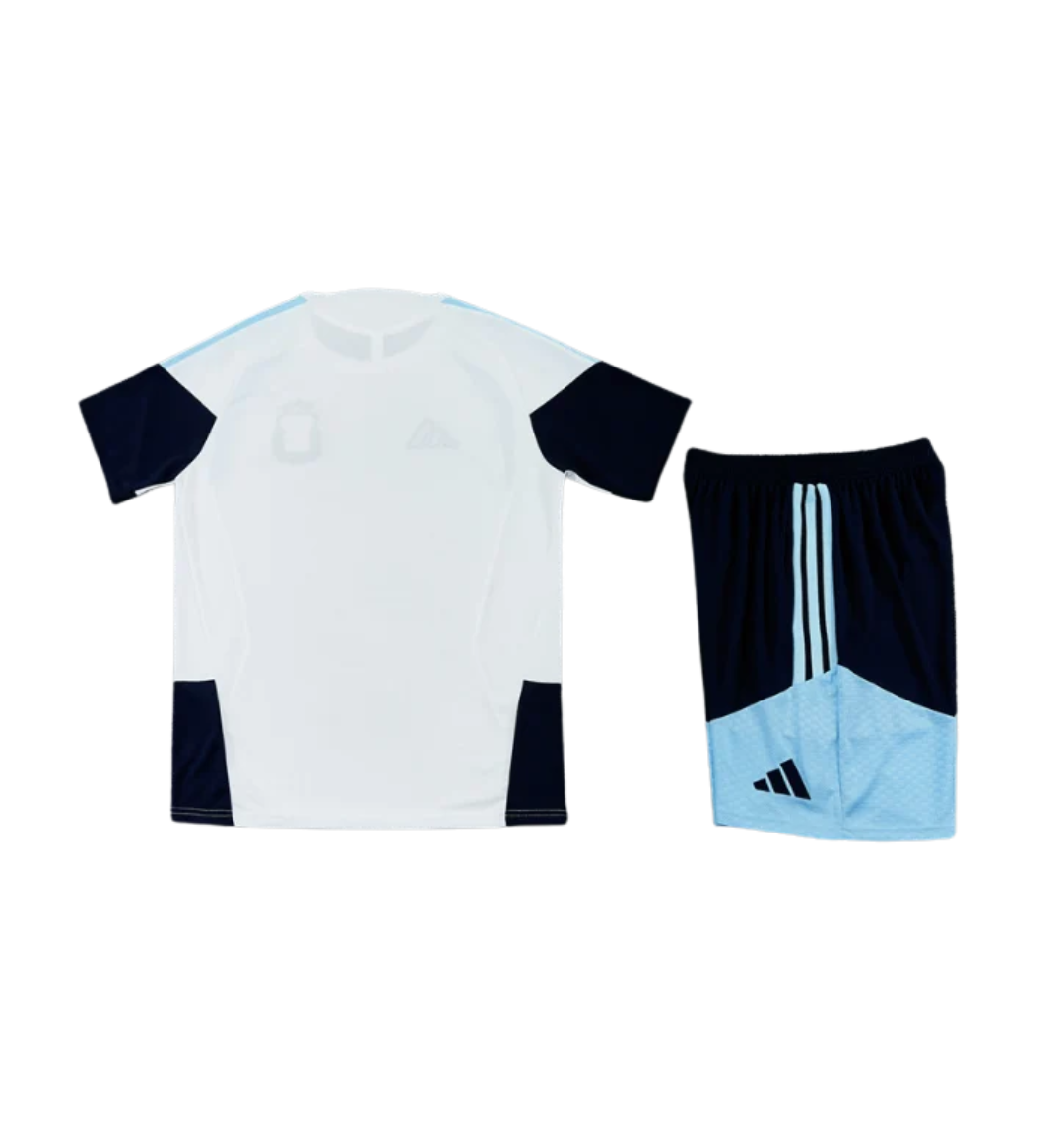 Argentina 2026 Short Sleeve/Shorts Tracksuit White - view 2