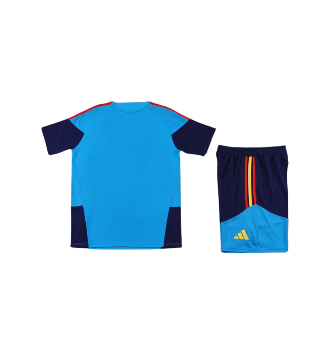 Spain 2026 Short Sleeve/Shorts Tracksuit Blue 商品画像
