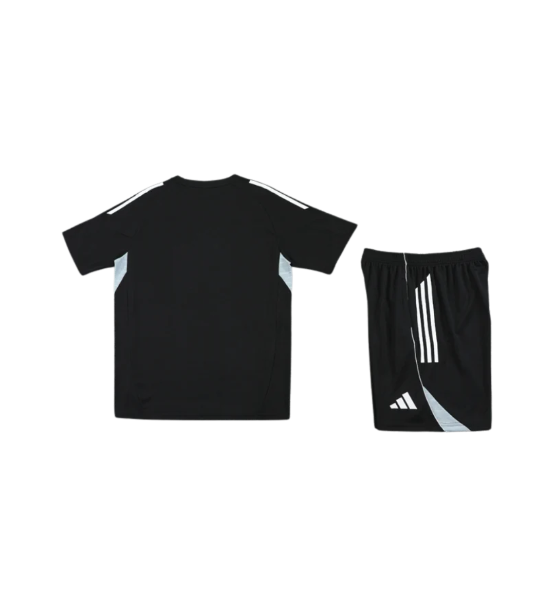 Germany 2026 Short Sleeve/Shorts Tracksuit Black - view 2