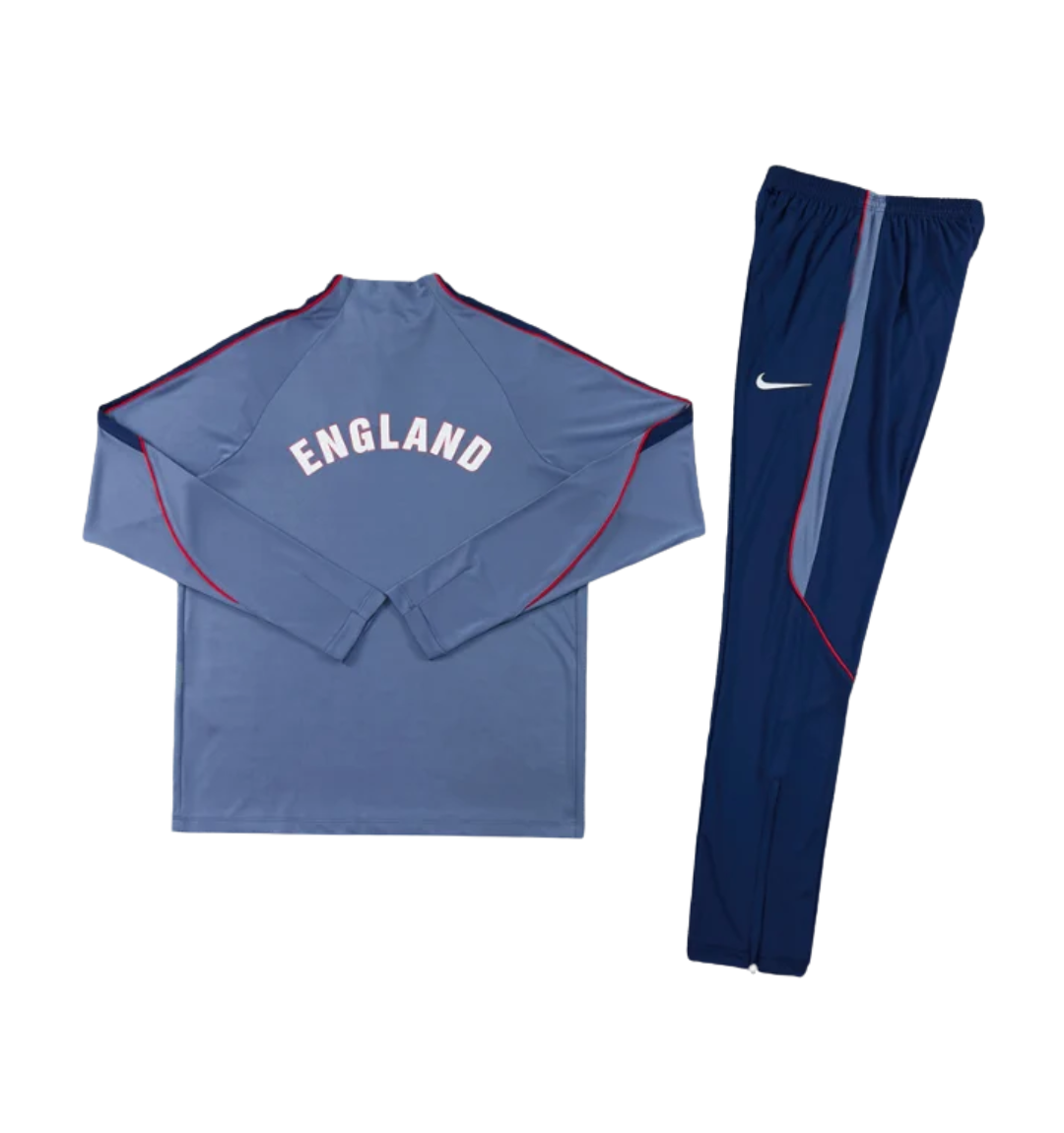 England 2026 1/4 Zipper Tracksuit Grey 商品画像