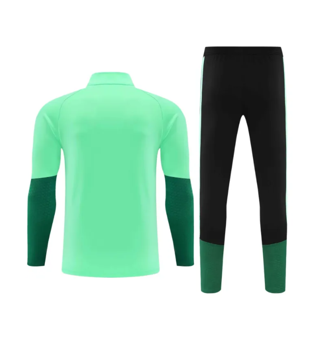 Mexico 2026 1/4 Zipper Tracksuit Green - view 2