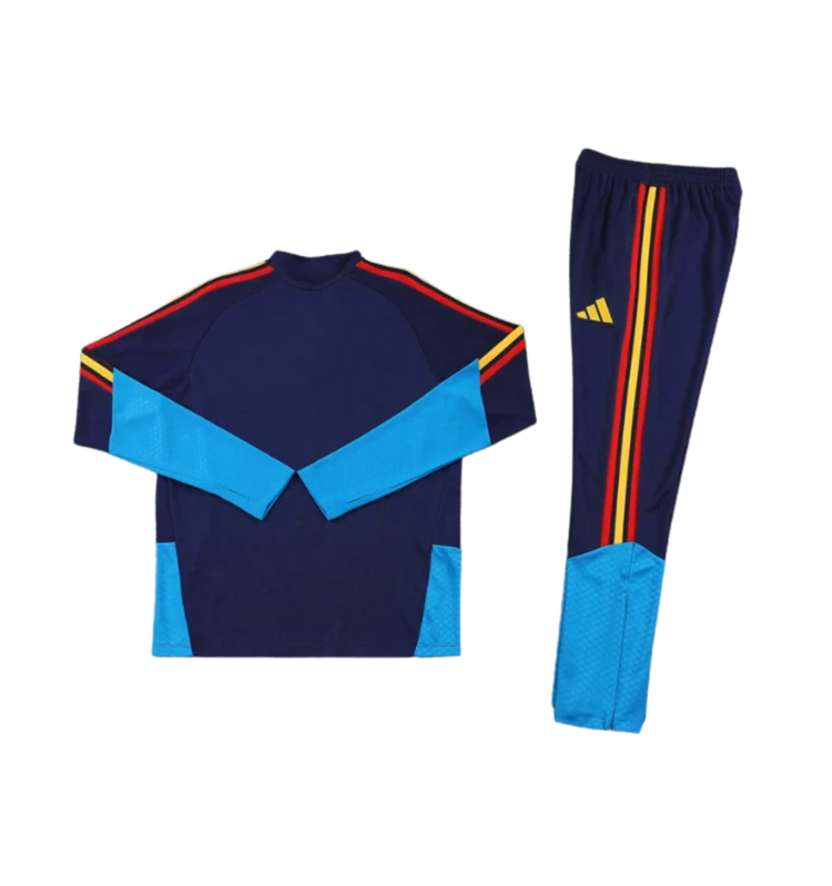 Spain 2026 1/4 Zipper Tracksuit Blue - view 2