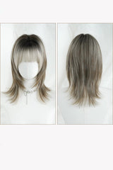 Ombre Wolf Cut Samurai Style Clavicle‑Length Sweet Lolita Full Wig 2 Colors - Product - 10