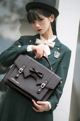 Green [Artemis] Sweet College Style Elegant Lolita Jumper Dress - Product - 18