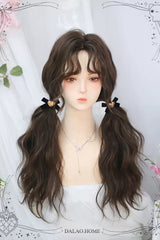Secondary Fluffy Wool Curls Sweet Lolita Long Wigs 2 Colors - Product - 5
