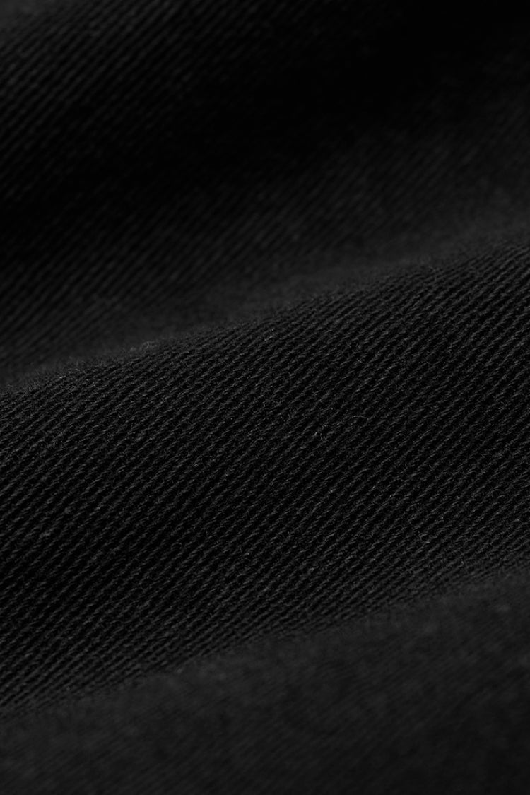 Black Buckle Zipper Men's Gothic Fitted Pants - Product - 6