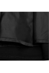 Black Casual High Waist Belted Women's Steam Punk Skirt - Product - 8