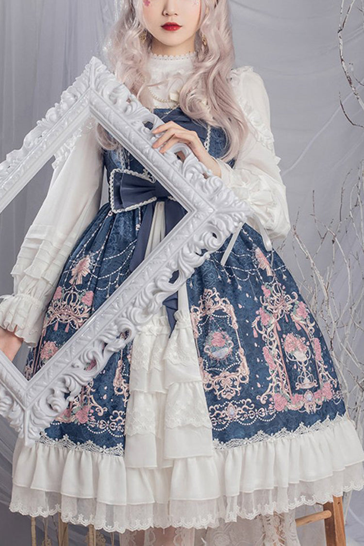 【Headbow】スイートロリータワンピース｜ティアードデザイン、フリル、プリント – 記載アイテムのみ 商品画像