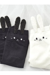 Cute Three-Dimensional Bunny Ears Sweet Lolita Socks 2 Colors - Product - 5