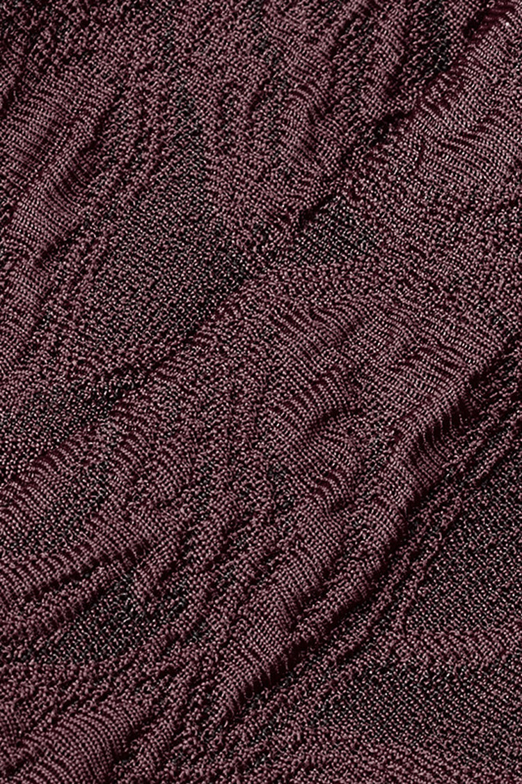 ブラック Bertha ネックオフショルダー長袖刺繍レディースパンクブラウス 商品画像