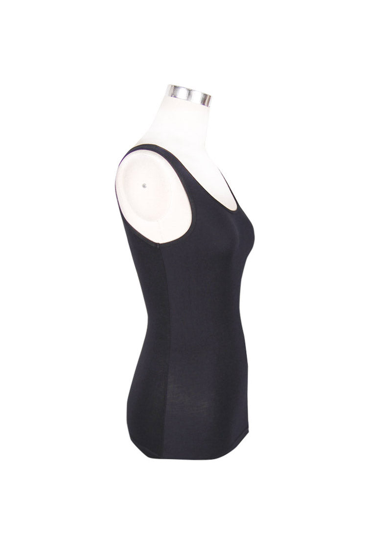 Black Lace Up Back Heart Shaped Hollow Knitting Chain Women's Punk Vest - Product - 6