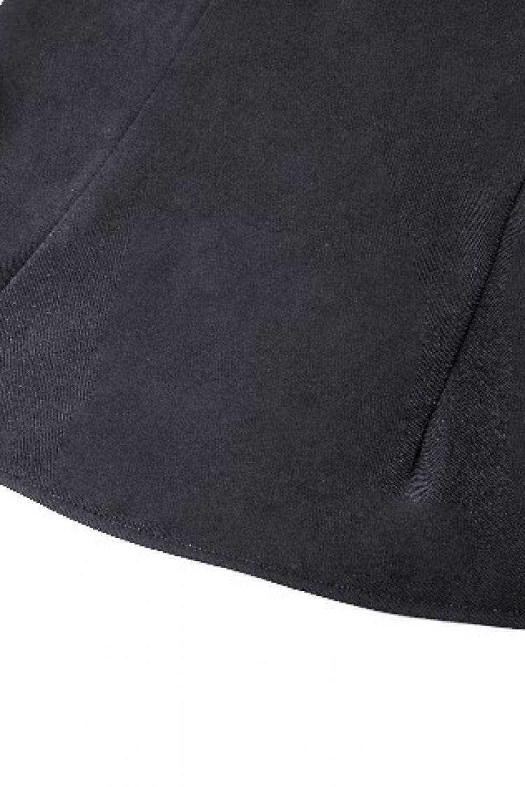 Black Lace Stand Collar Multi-Layered Ruffled Long Flared Sleeves Women's Gothic Blouse - Product - 18