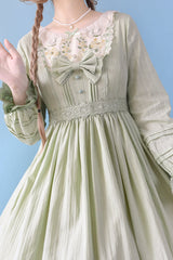 Girly Nelly Embroidery Multi-Layer Ruffle Sweet Lolita Dress 4 Colors - Product - 7