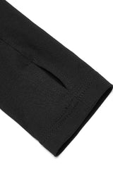 Black Halterneck Slim Asymmetric Women's Punk Dress - Product - 6