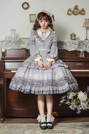 Thorn Rose Long Sleeves Ruffle Bowknot Sweet Princess (Dress Only) detail view 10
