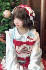 Cool Brown Japanese Sweet Lolita Short Wig with Neat Bangs - Product - 3