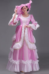 European Style Long Sleeves Multi-layer Ruffle Classic Elegant Princess Victorian Dress 3 Colors - Product - 5