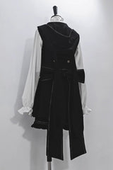 White Anxious Rabbit Long Sleeves Ouji Fashion Gothic Lolita Blouse - Product - 7