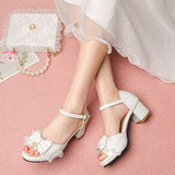 Leyana Bowknot Sweet Elegant Lolita Sandals 4 Colors - Product - 12