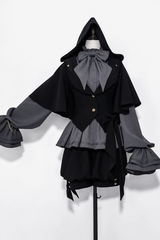 Black Retro Cute Cool Ouji Fashion Lolita Shorts - Product - 3