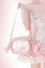 Kawaii Candy-Shaped Sweet Lolita Top‑Handle Shoulder & Crossbody Ita Bag 2 Colors - Product - 3