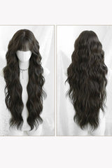 Black Brown Fluffy Natural Water Wave Curly Sweet Daily Lolita Long Wig - Product - 5