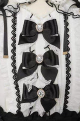 Sweet Lapel Collar Off Shoulder Long Sleeves Bow Spliced Lace Plus Size Japanese Lolita Blouse 3 Colors - Product - 6
